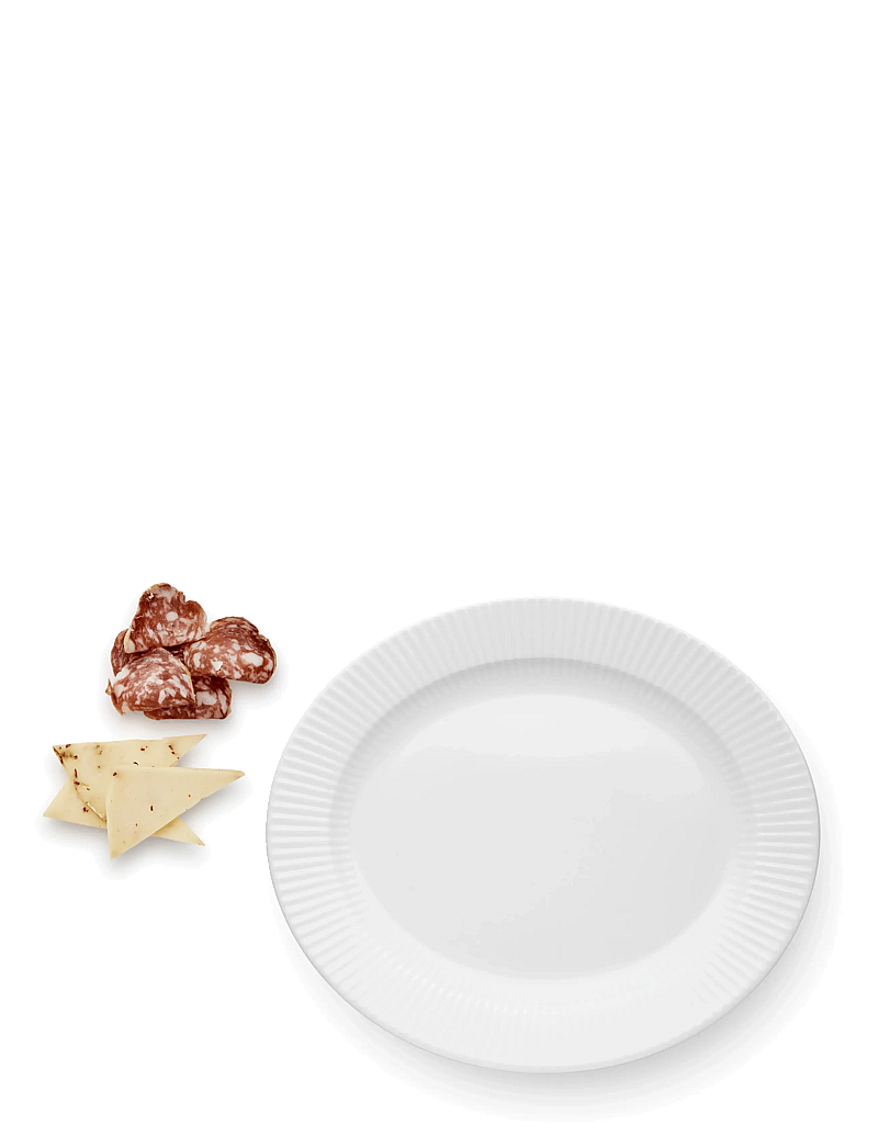 Eva Trio - Legio Nova Oval plate 31 cm 4-pack - praetaldrikud - white - 2
