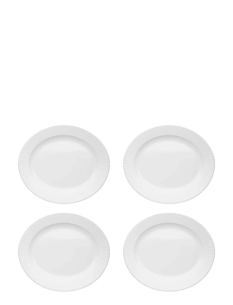Eva Trio - Legio Nova Oval plate 31 cm 4-pack - speiseteller - white - 0
