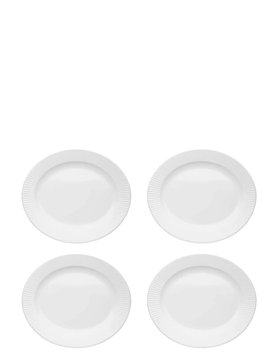 Eva Trio - Legio Nova Oval plate 31 cm 4-pack - speiseteller - white - 0