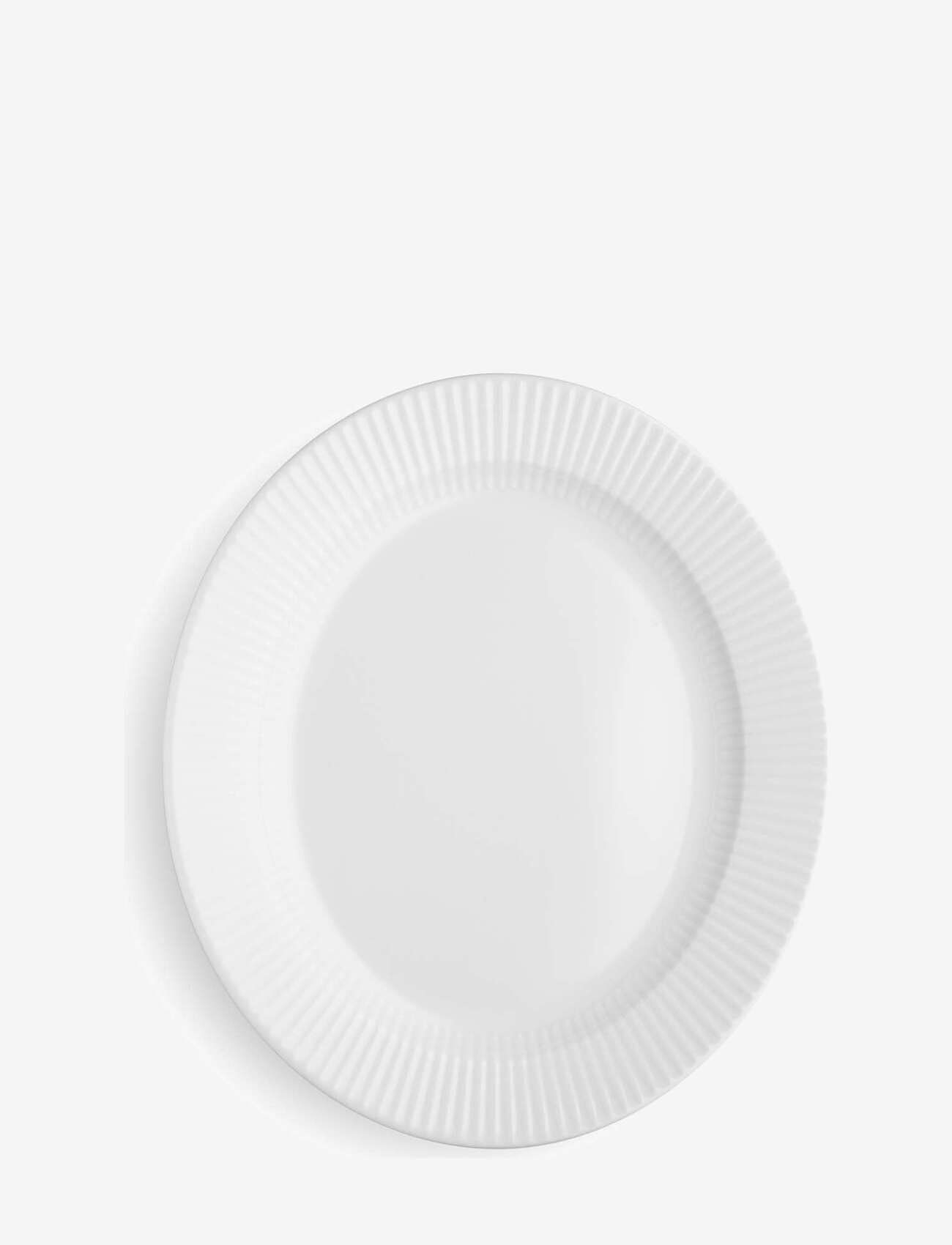 Eva Trio - Legio Nova Oval tallerken 31 cm - middagstallerkner - white - 1