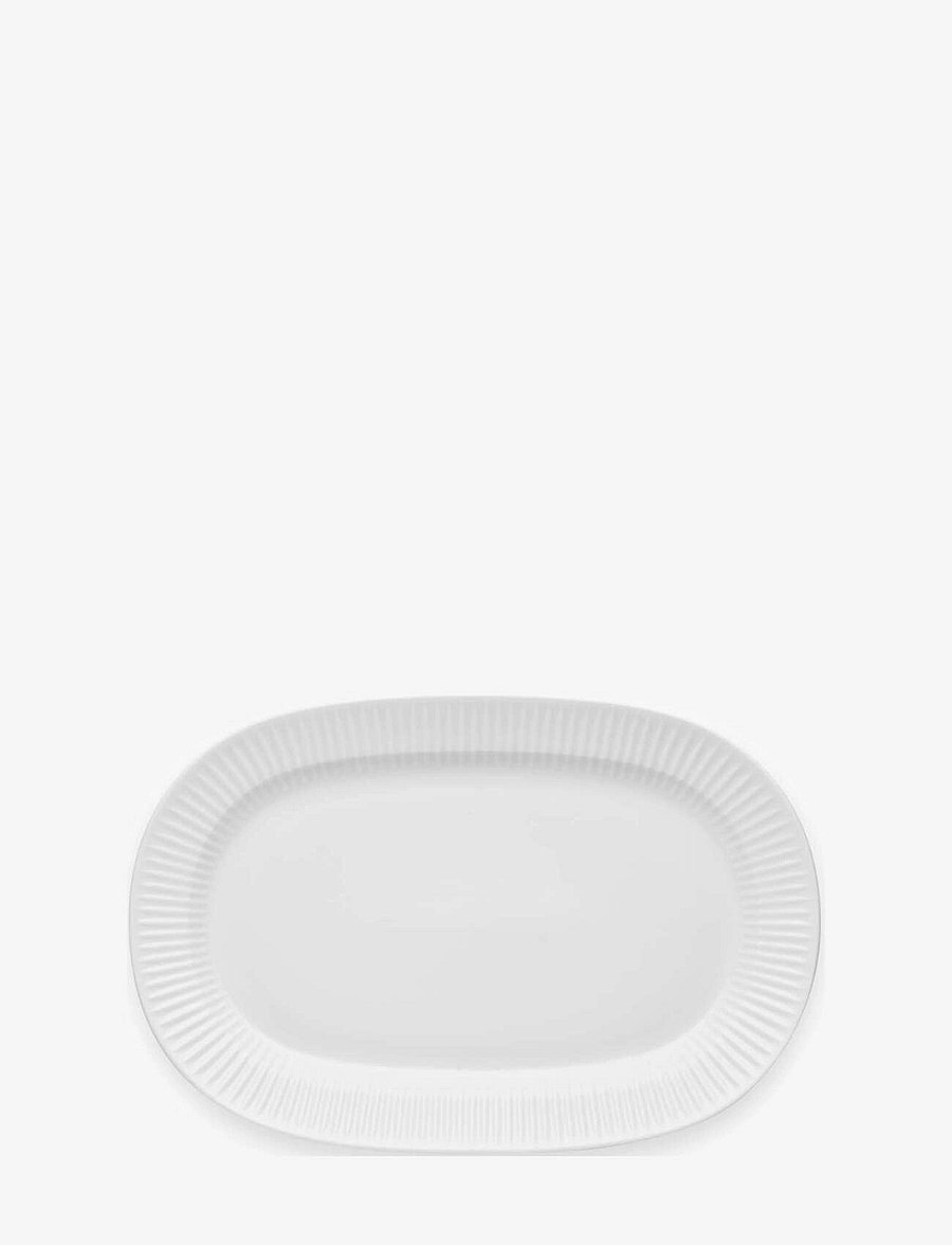 Eva Trio - Legio Nova Serving dish 37x25cm - servierplatten - white - 0