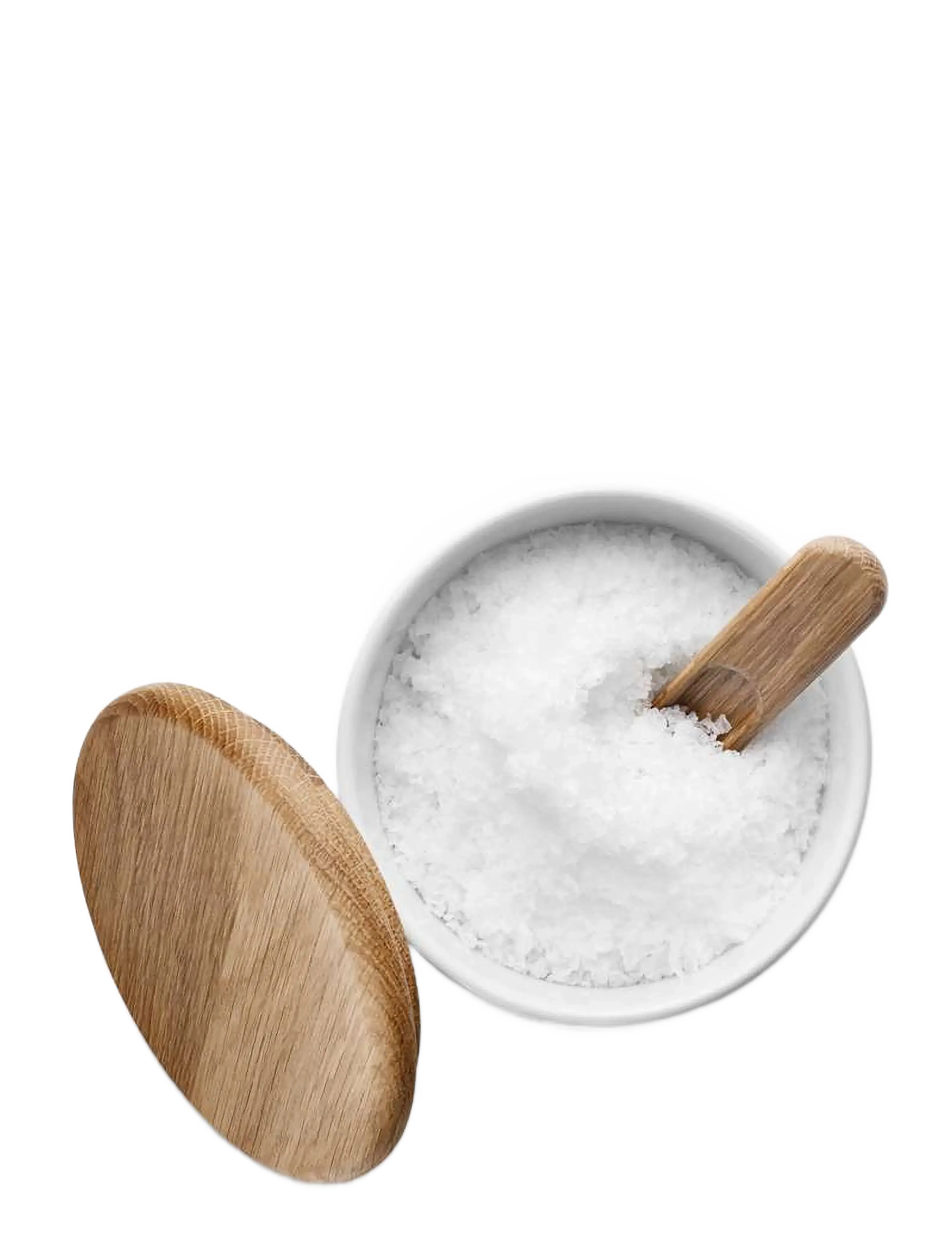 Eva Trio - Legio Nova Salt cellar with lid and spoon - salt & pepper grinders - white - 2