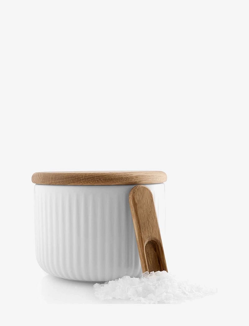 Eva Trio - Legio Nova Salt cellar with lid and spoon - salz- & pfefferstreuer - white - 4