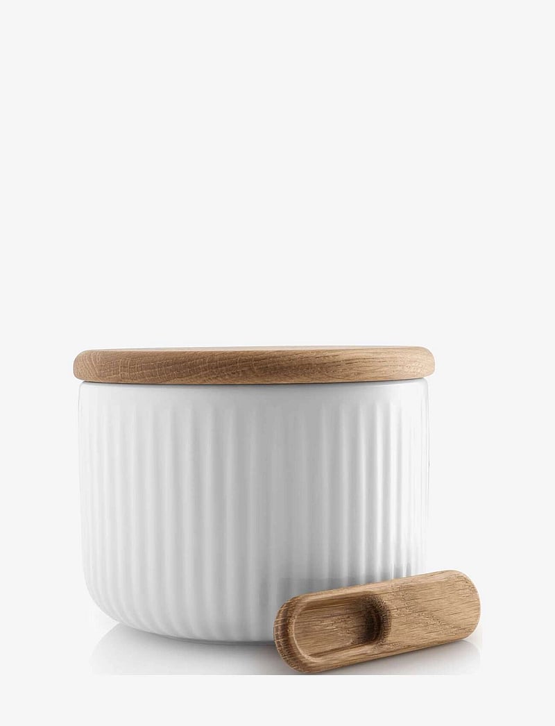 Eva Trio - Legio Nova Salt cellar with lid and spoon - salz- & pfefferstreuer - white - 5