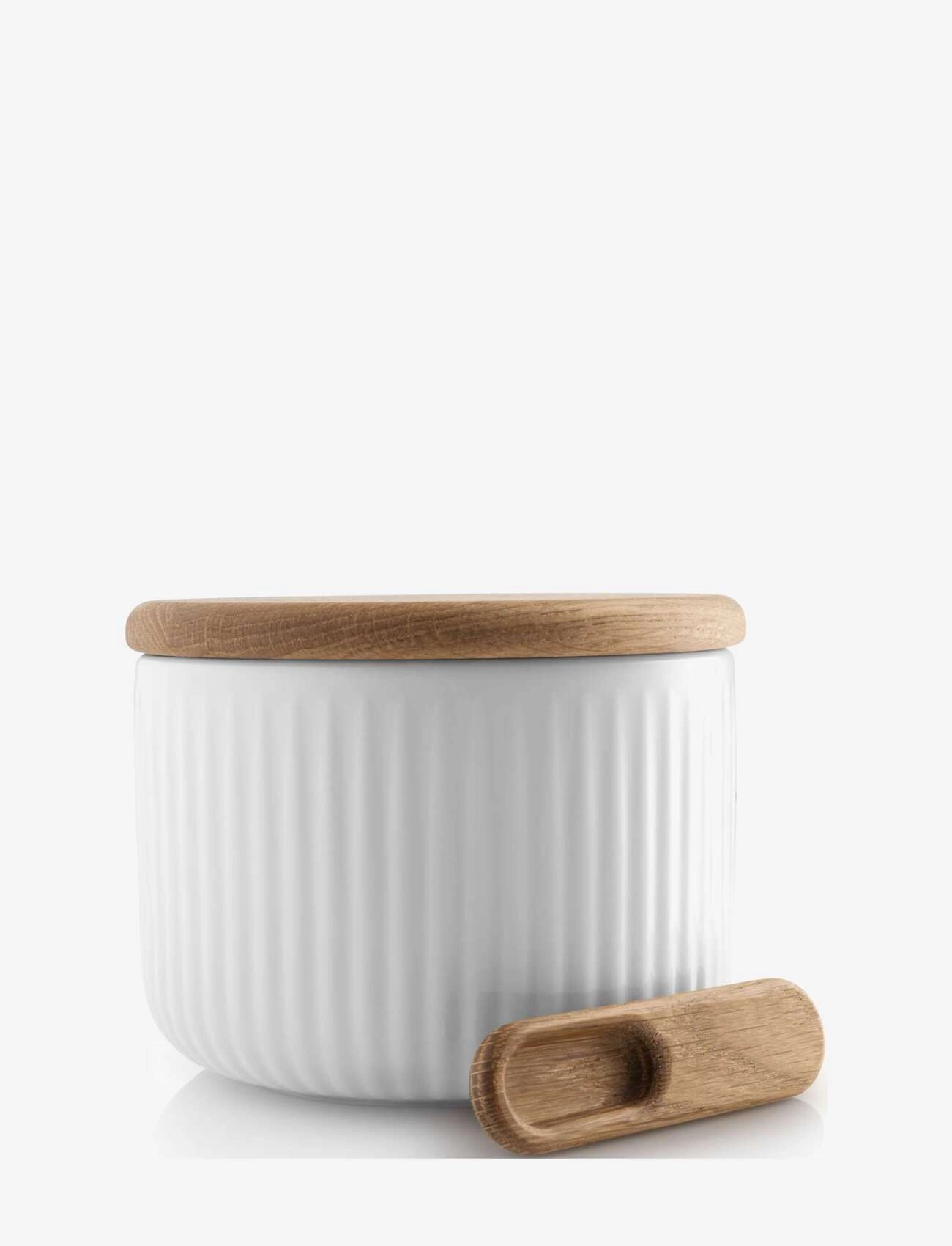 Eva Trio - Legio Nova Salt cellar with lid and spoon - soola- ja pipraveskid - white - 5