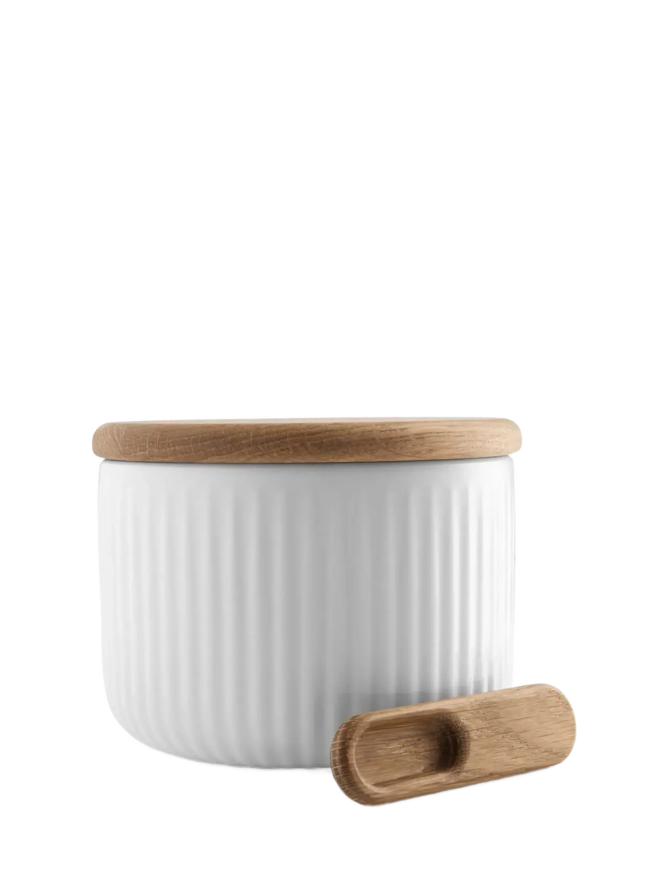 Eva Trio - Legio Nova Salt cellar with lid and spoon - salt & pepper grinders - white - 4