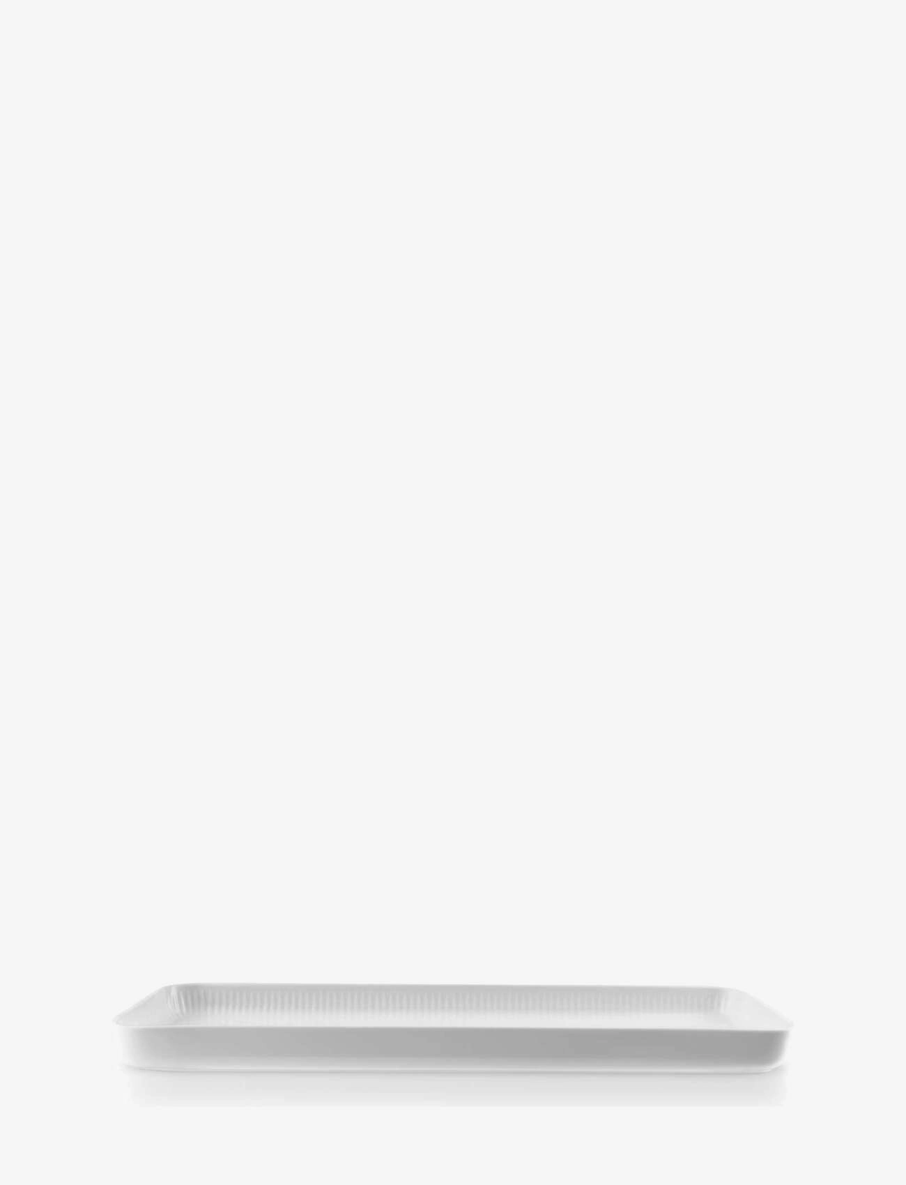 Eva Trio Legio Nova Serveringsfad 37X13 Cm, Serveringsfad, Hvid, Str: 13X37CM