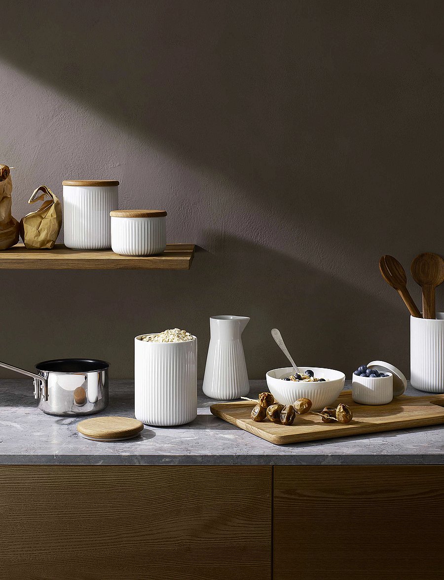 Eva Trio - Legio Nova Utensil jar - säilituspurgid - white - 0