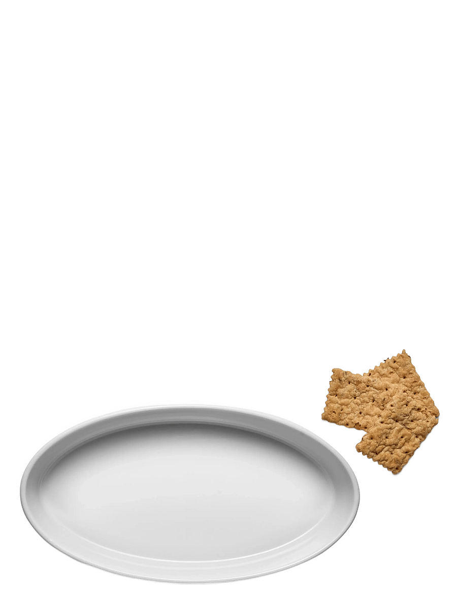 Eva Trio - Legio Nova Oval bowl 22 cm - servierschalen - white - 1