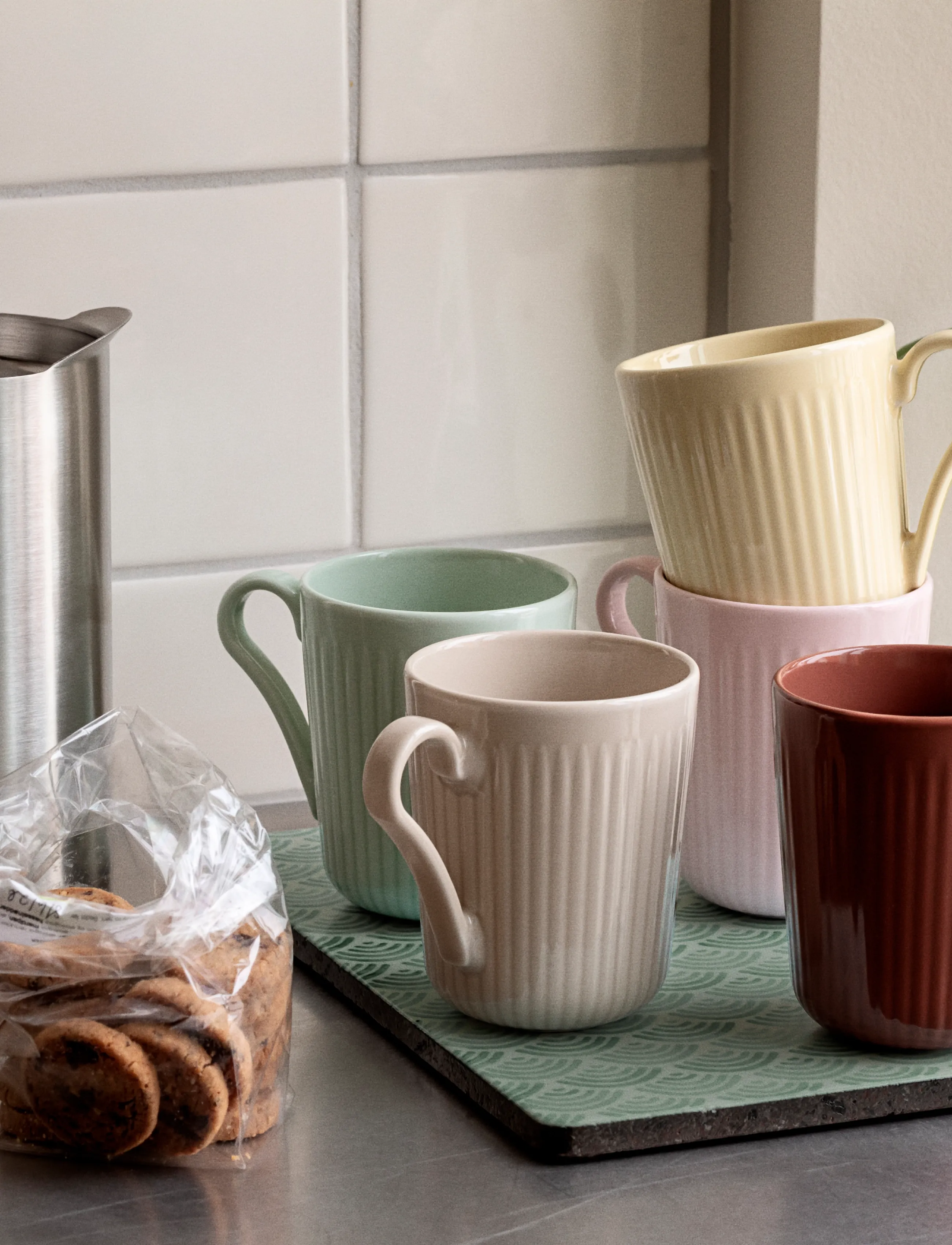 Eva Trio - Legio Nova Palette Cup 34 cl 2 pcs. Beige - beige - 0
