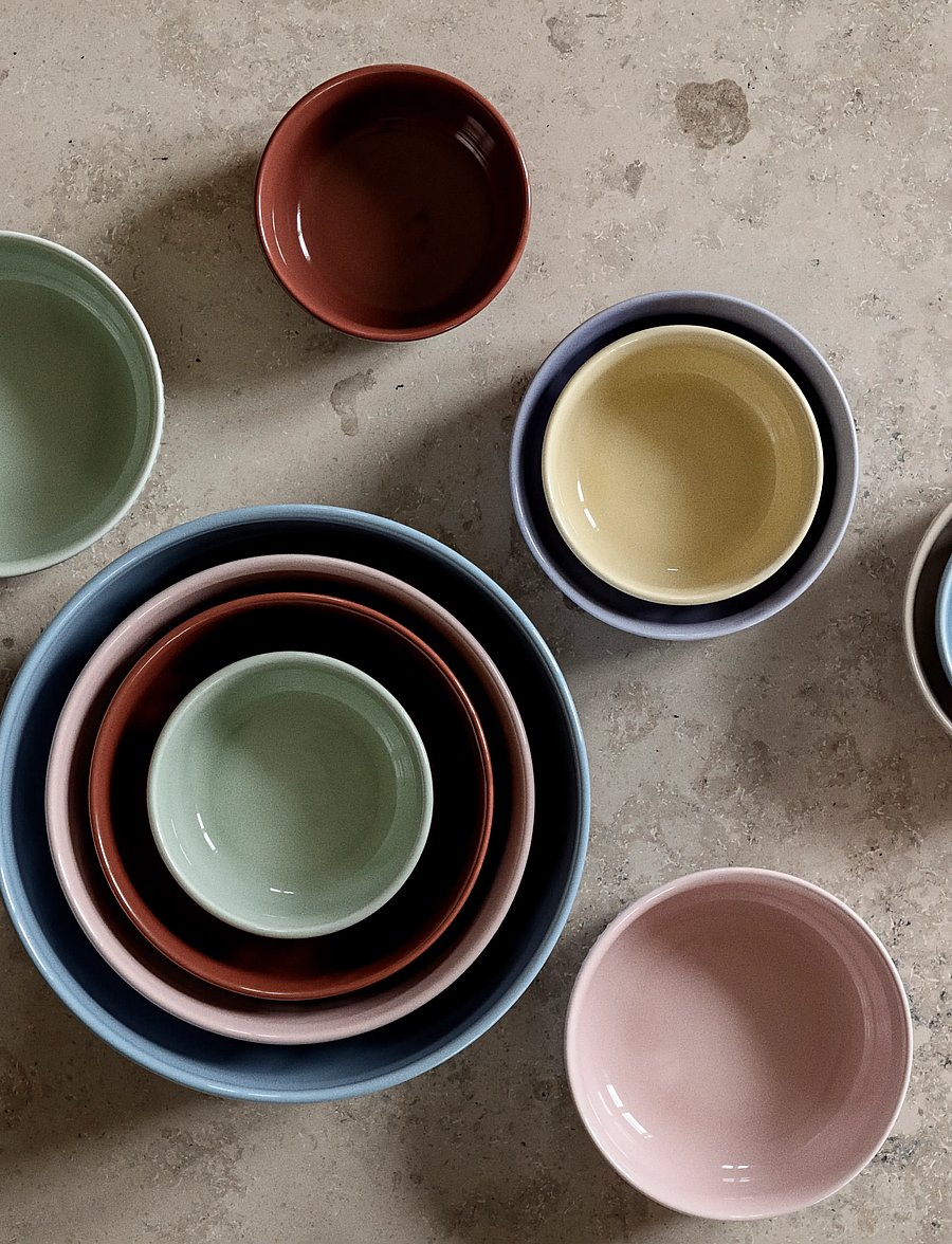 Eva Trio - Legio Nova Palette Bowl 0.25 L Ø10 cm Yellow - müslischalen - yellow - 4