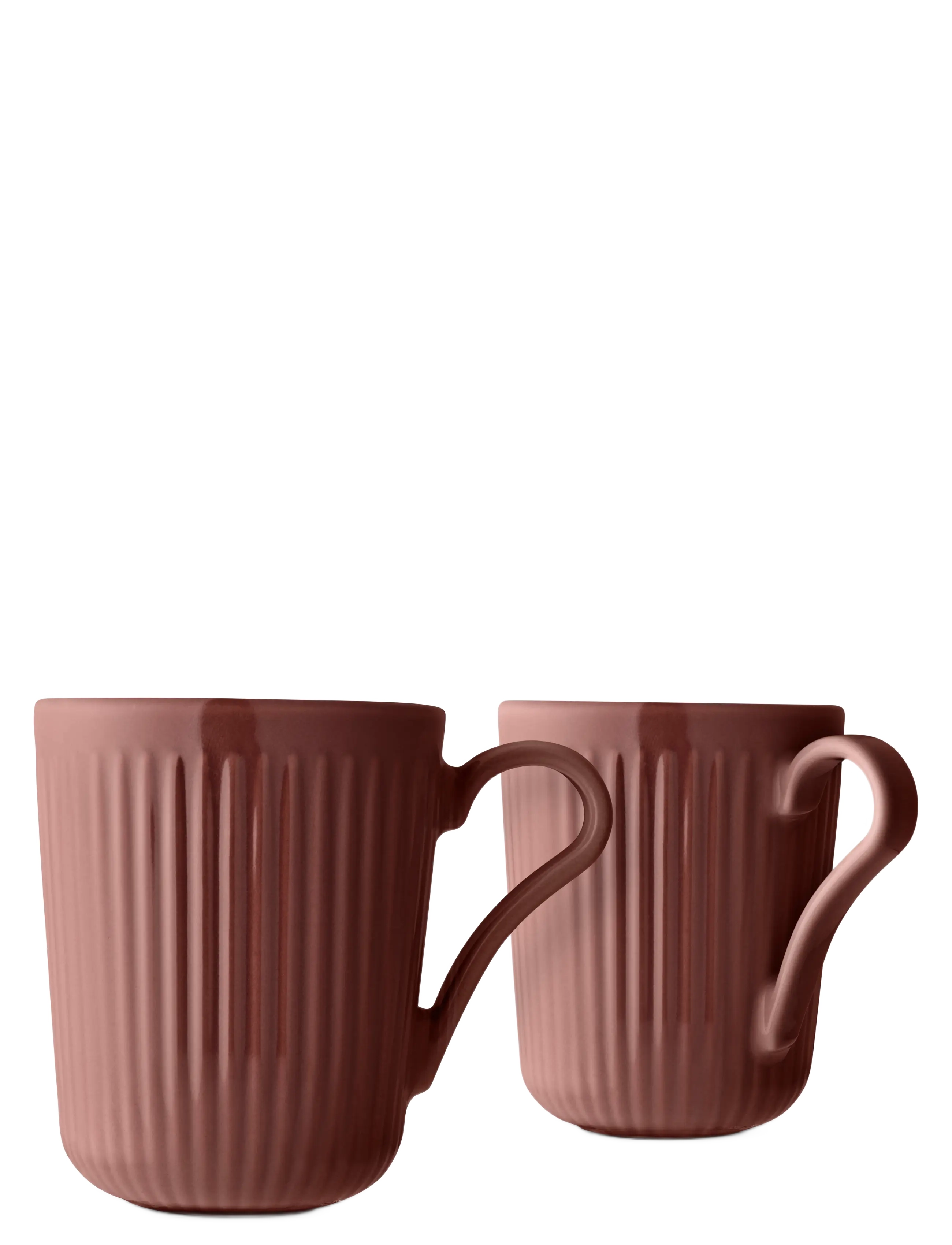 Eva Trio Legio Nova Palette Cup 34 cl 2 pcs. Redbrown - Kaffekoppar - REDBROWN / brown