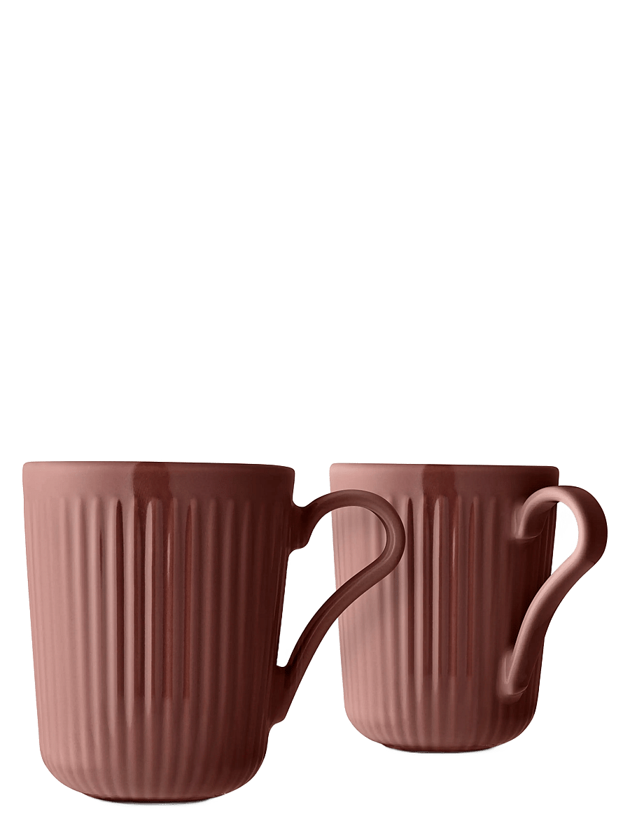 Eva Trio - Legio Nova Palette Cup 34 cl 2 pcs. Redbrown - kaffekopper - redbrown - 1