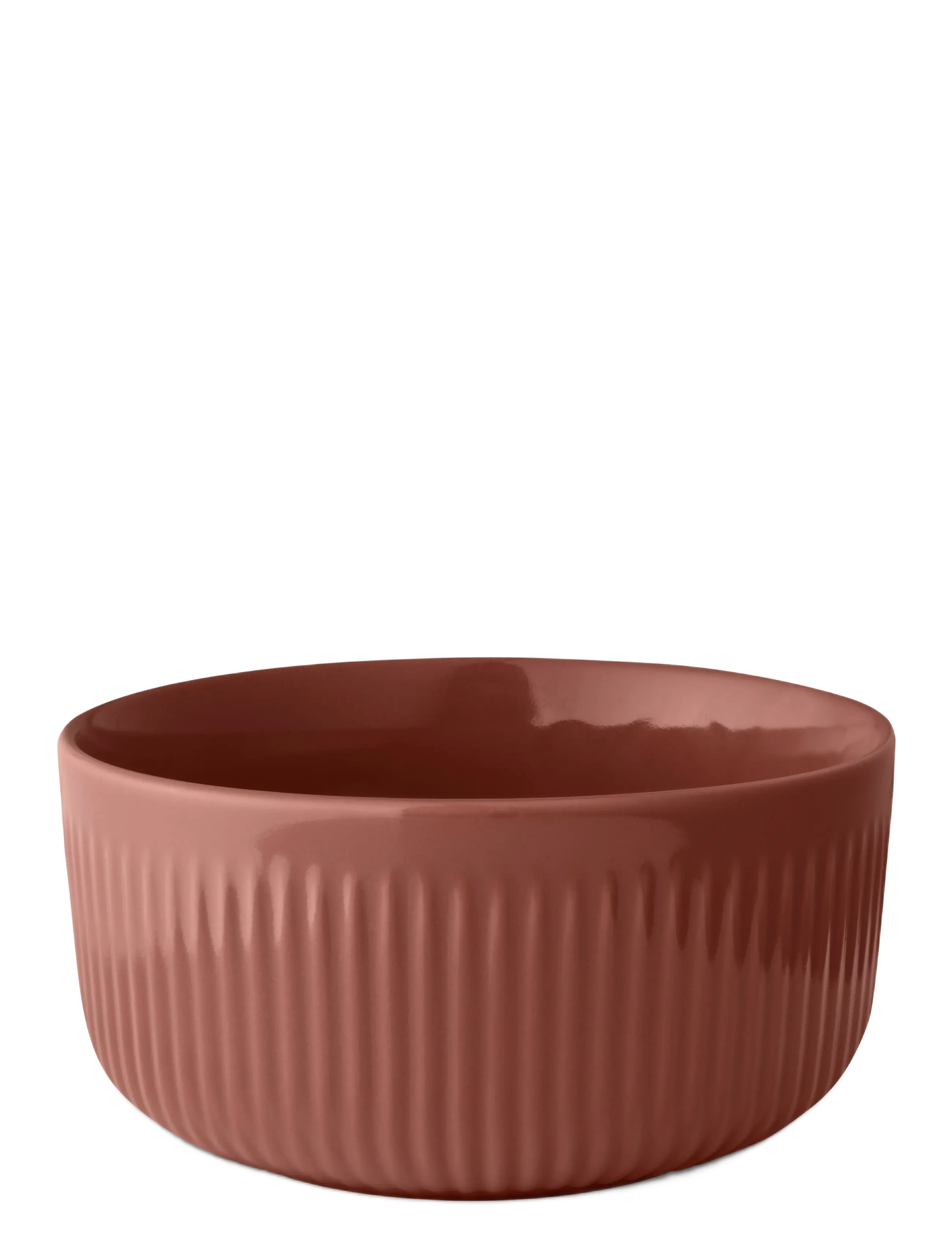 Eva Trio Legio Nova Palette Bowl 0.25 L Ø10 cm Redbrown - Geschirr - REDBROWN / coral