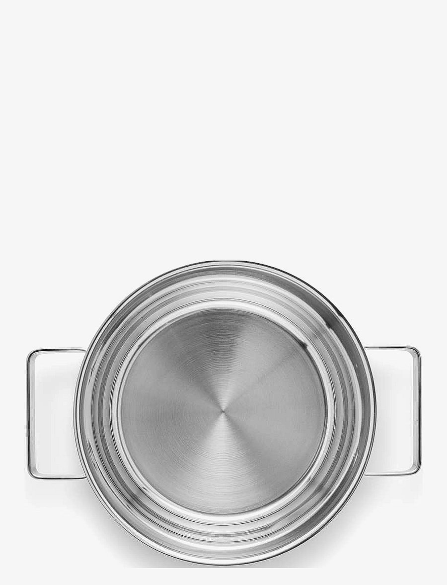 Eva Trio - Stainless Steel 3 pcs. Cookware set 1.1 l 2.2 l 3.6 l - pajad - polished steel - 2