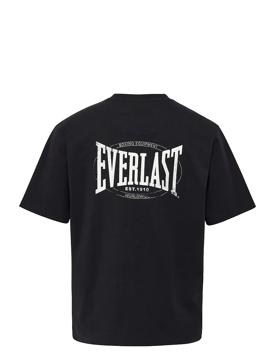 Everlast - Backlogo Tee - lühikeste varrukatega t-särgid - black beauty - 1