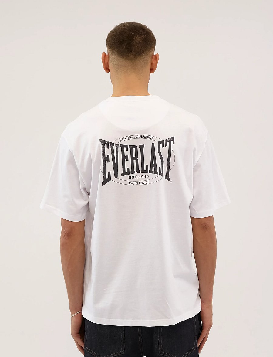 Everlast - Backlogo Tee - lühikeste varrukatega t-särgid - brilliant white - 3