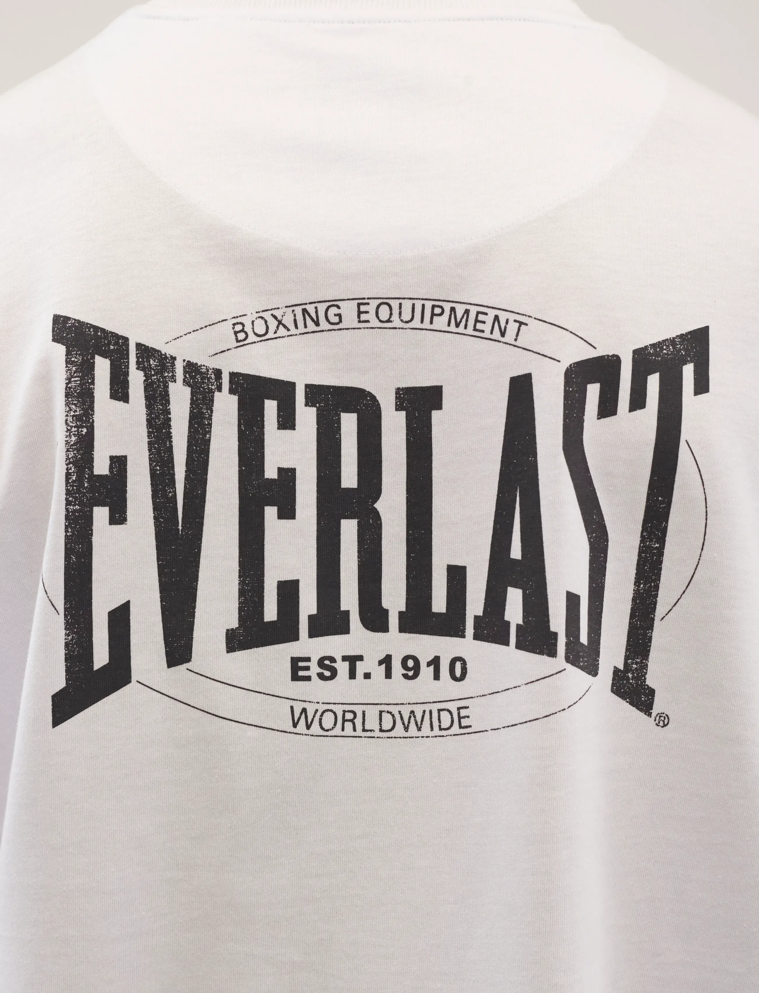 Everlast - EVERLAST BACK LOGO SS TEE - kortärmade t-shirts - brilliant white - 5
