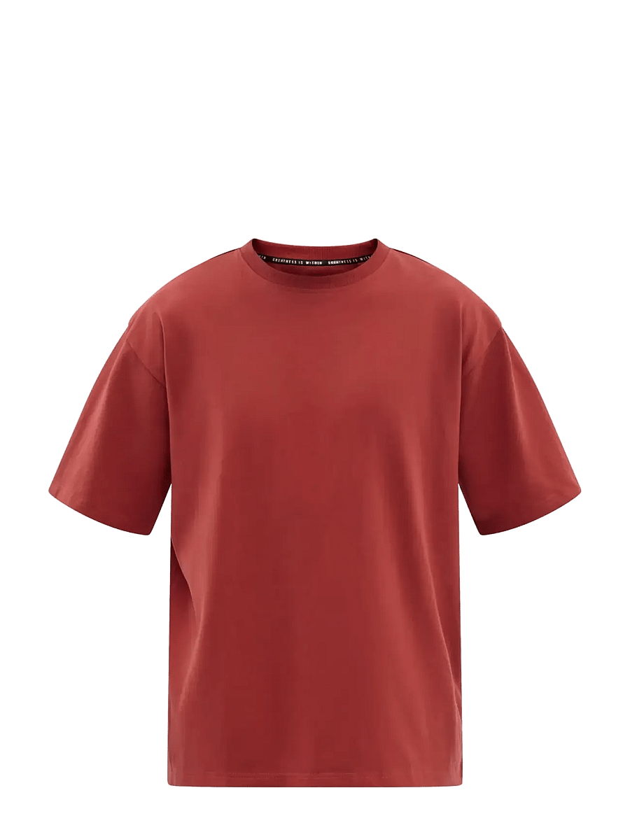 Everlast - EVERLAST BACK LOGO SS TEE - kurzärmelige t-shirts - cowhide - 1