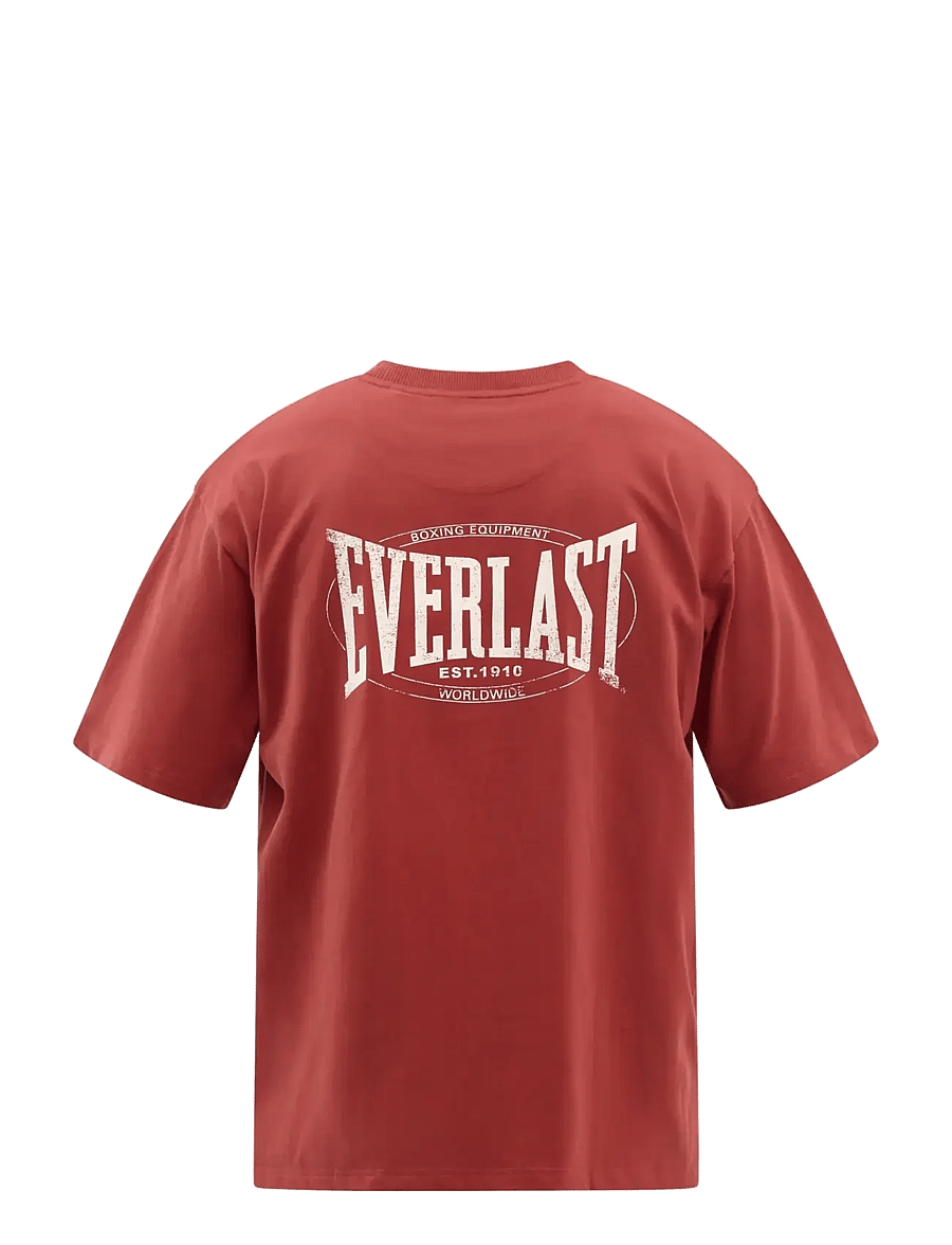Everlast - EVERLAST BACK LOGO SS TEE - kurzärmelige t-shirts - cowhide - 2