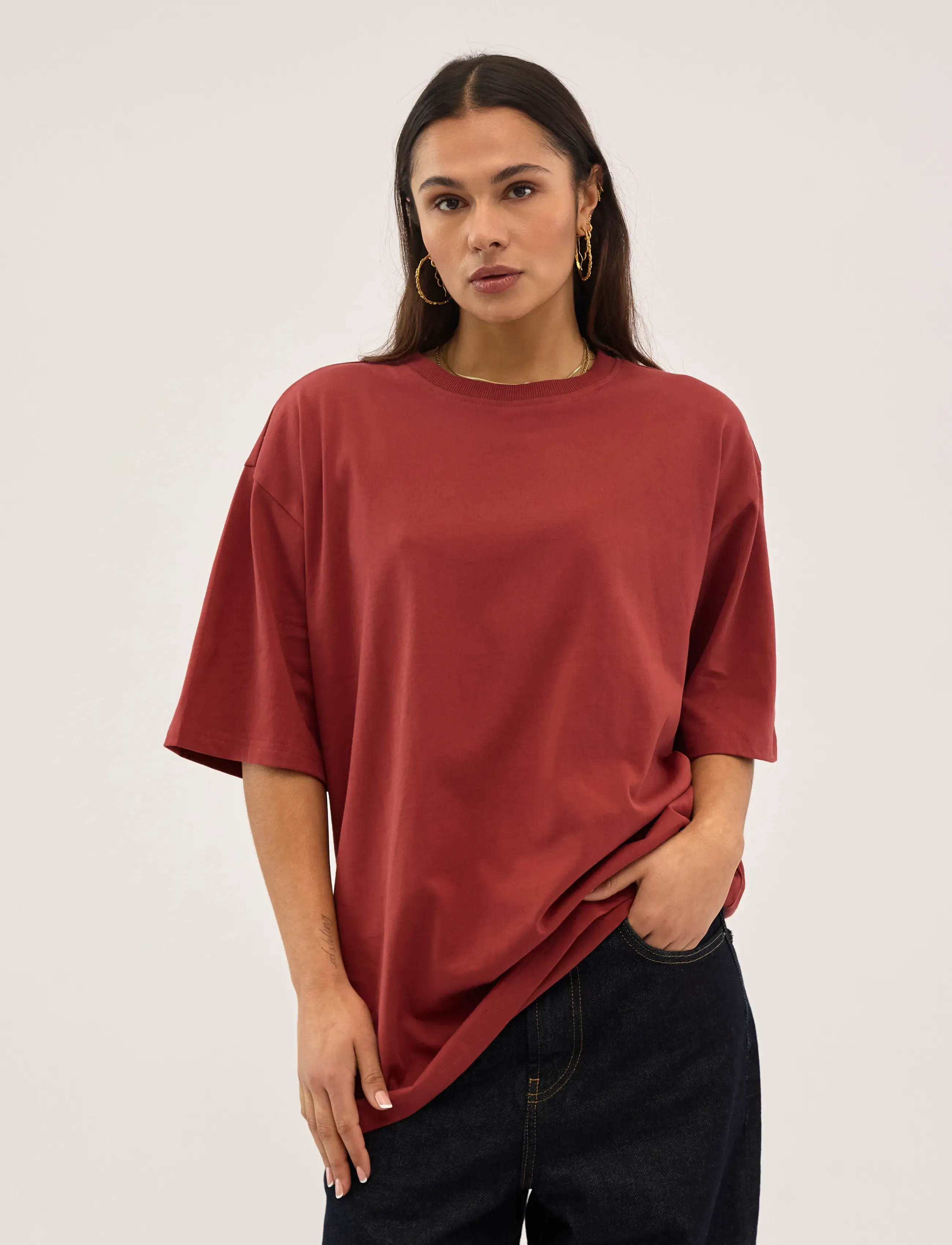 Everlast - EVERLAST BACK LOGO SS TEE - kurzärmelige t-shirts - cowhide - 3