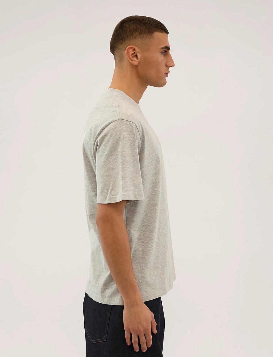 Everlast - Backlogo Tee - lühikeste varrukatega t-särgid - light grey melange - 3