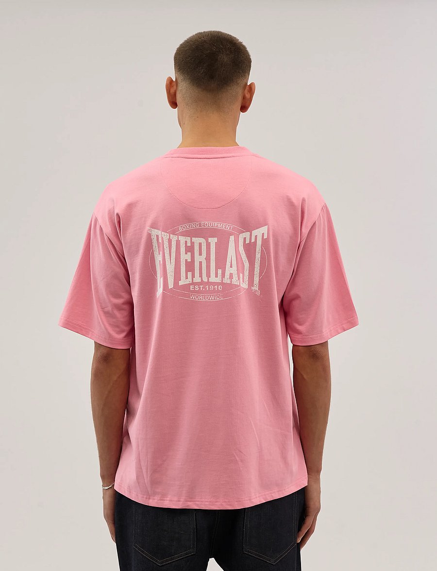Everlast - Backlogo Tee - lühikeste varrukatega t-särgid - pink - 4