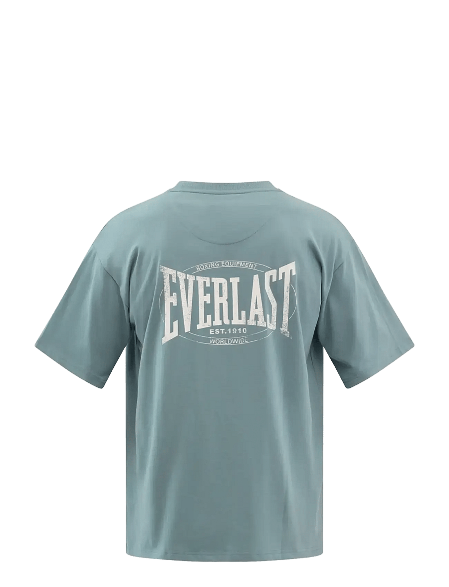 Everlast - Backlogo Tee - kurzärmelige t-shirts - smoke blue - 2
