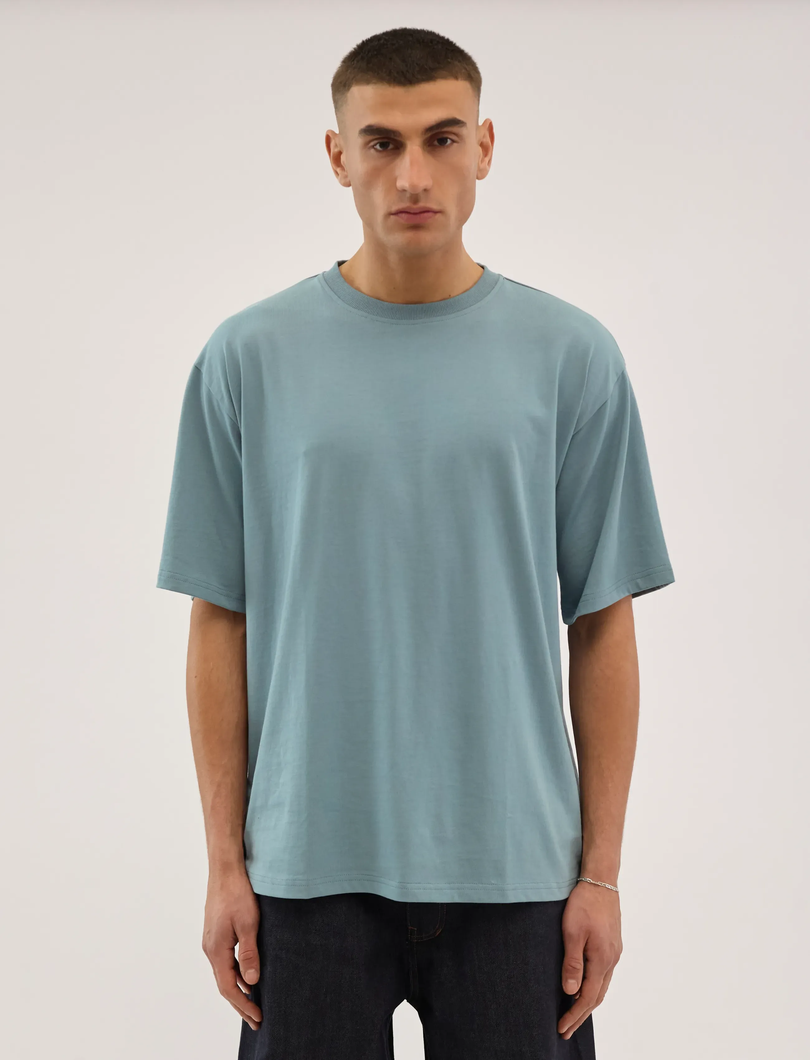 Everlast Backlogo Tee - Sommer in der Stadt - SMOKE BLUE / blue
