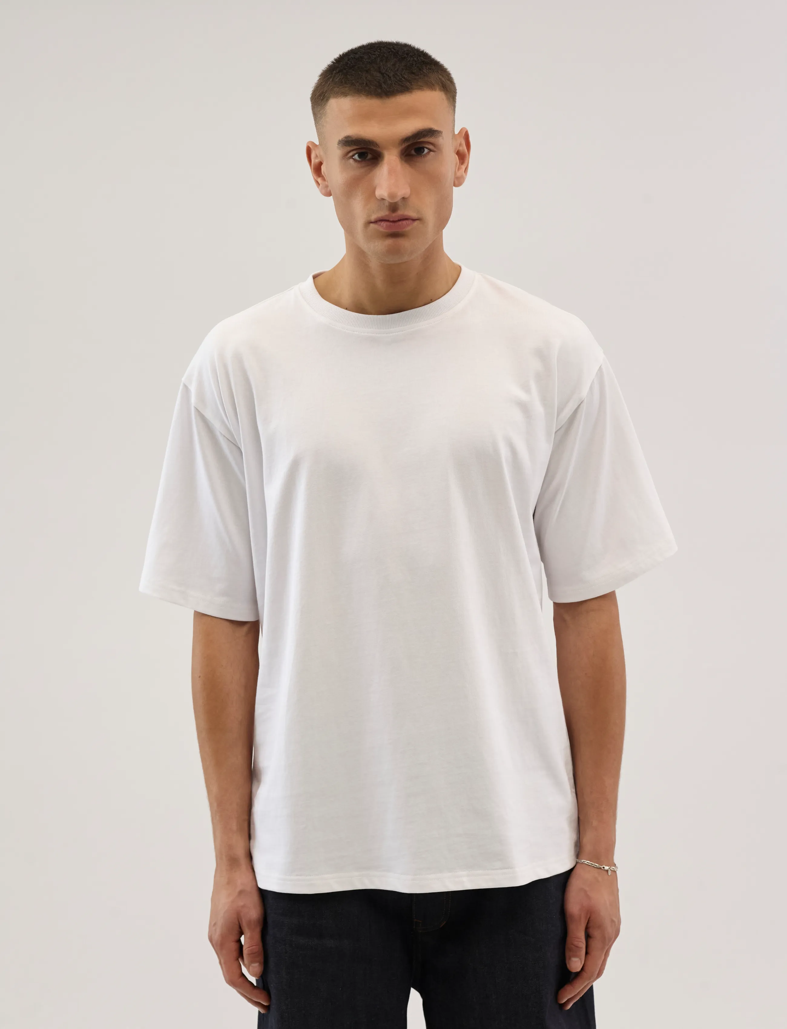 Everlast - Backlogo Tee - kortærmede t-shirts - white - 2