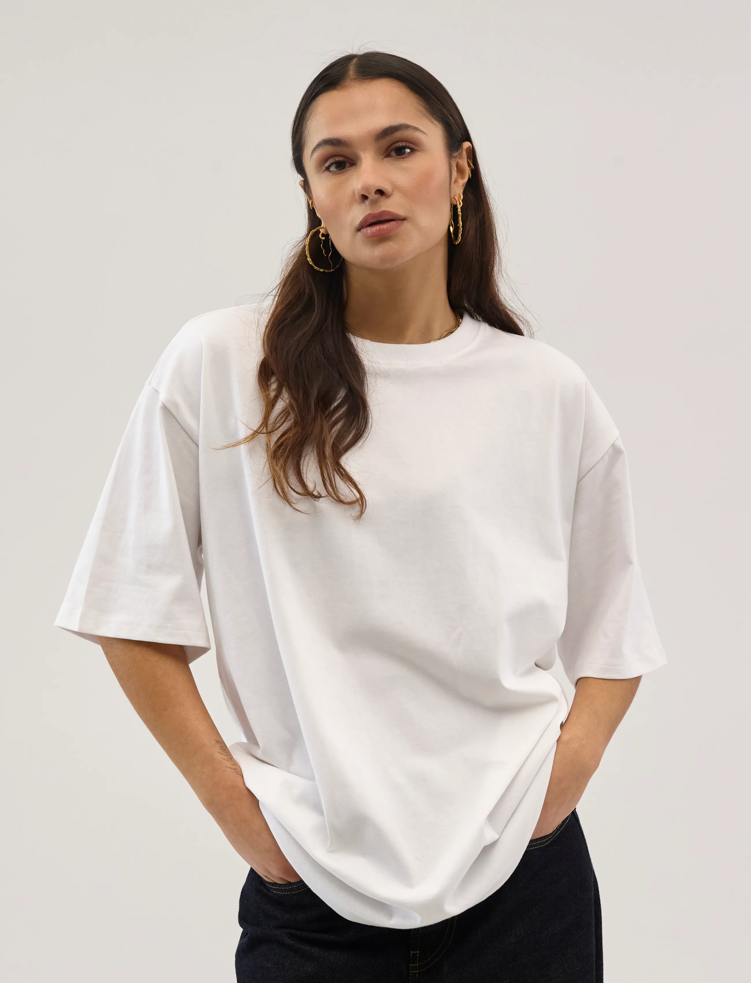 Everlast - Backlogo Tee - kortærmede t-shirts - white - 3