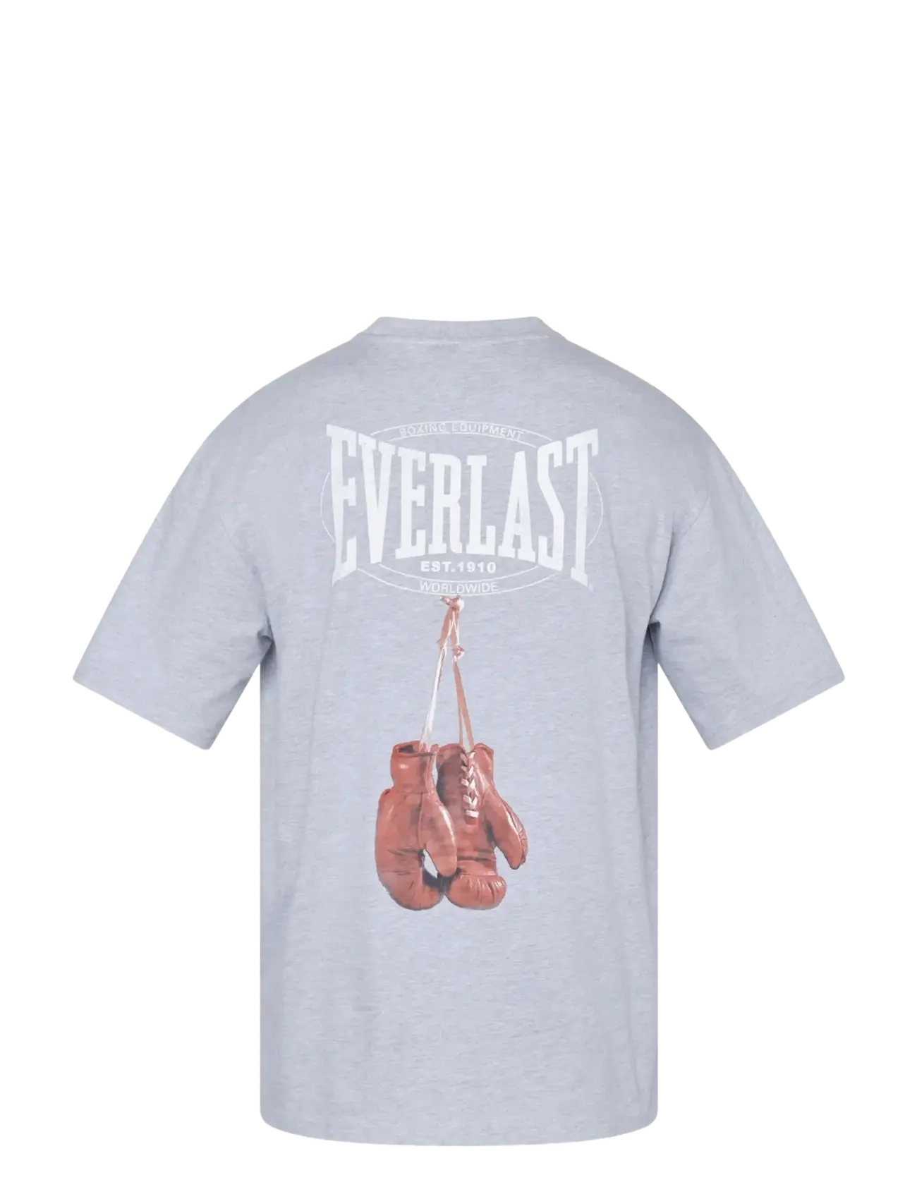 Everlast - Fight Night Tee - kurzärmelige t-shirts - grey melange - 2