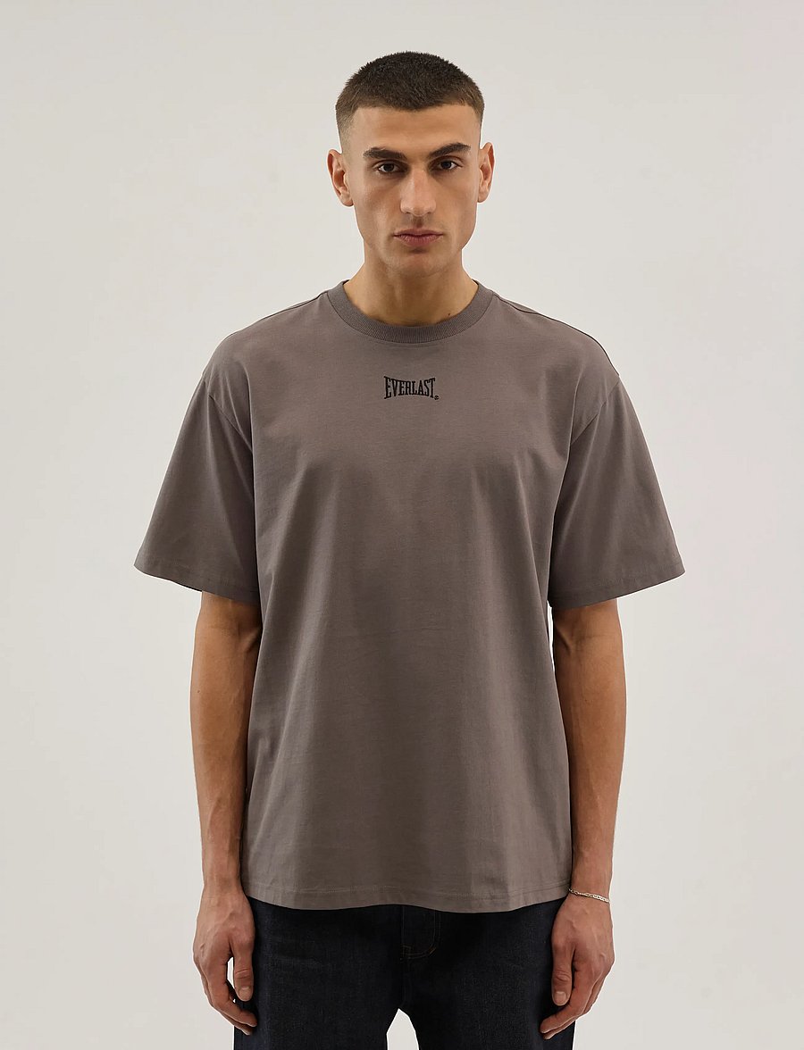 Everlast - Born in the Bronx Tee - kortärmade t-shirts - brown - 2