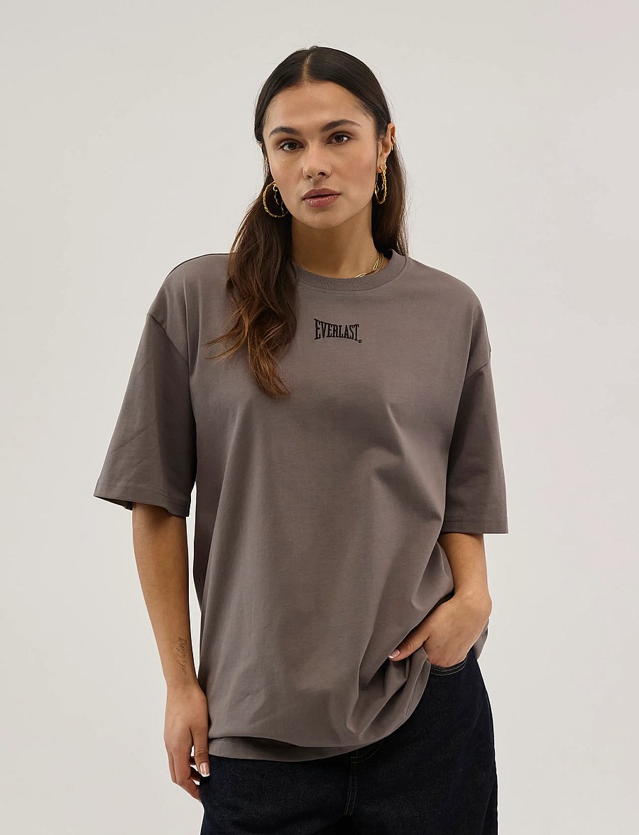 Everlast - Born in the Bronx Tee - kortärmade t-shirts - brown - 3