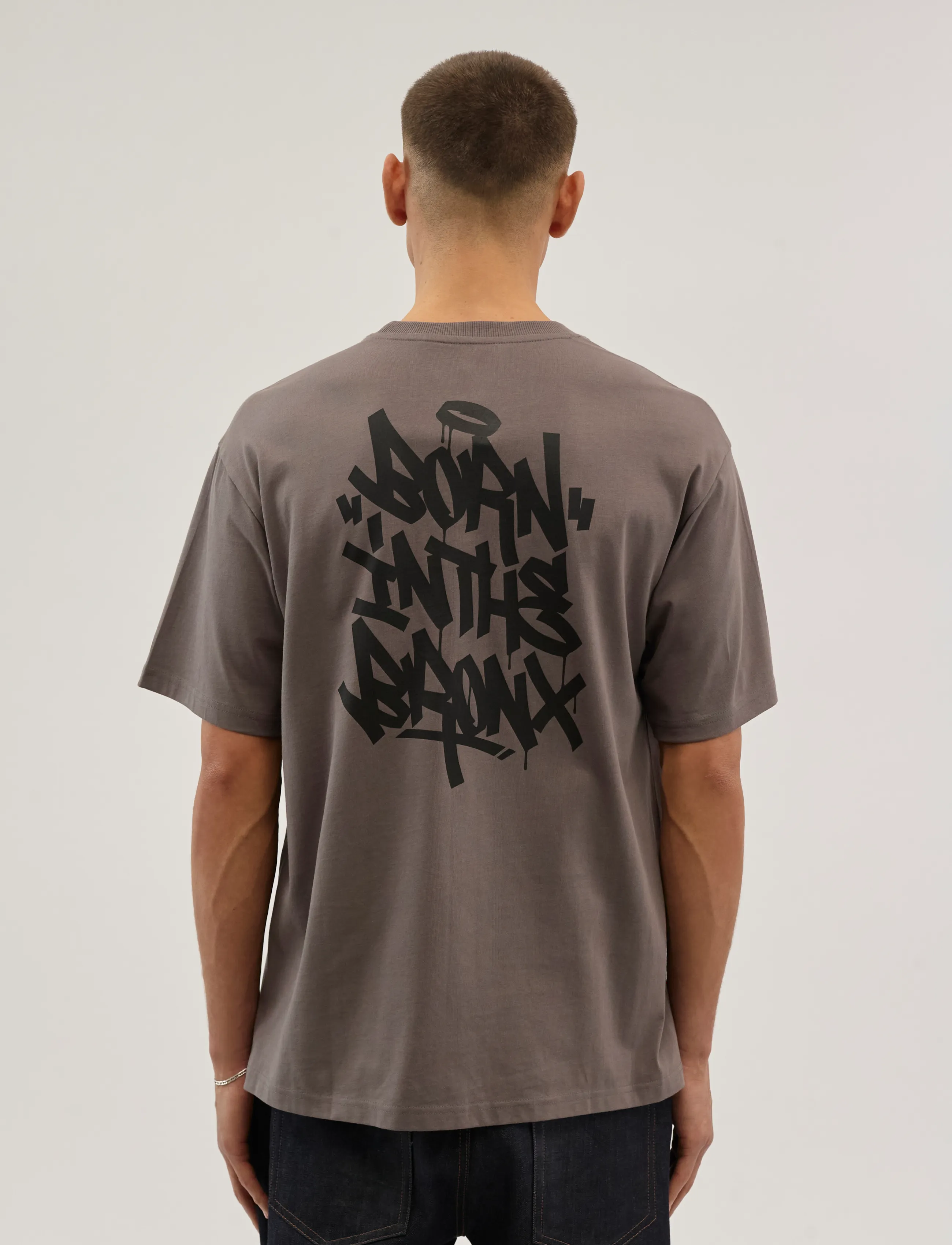 Everlast - Born in the Bronx Tee - kortärmade t-shirts - brown - 4
