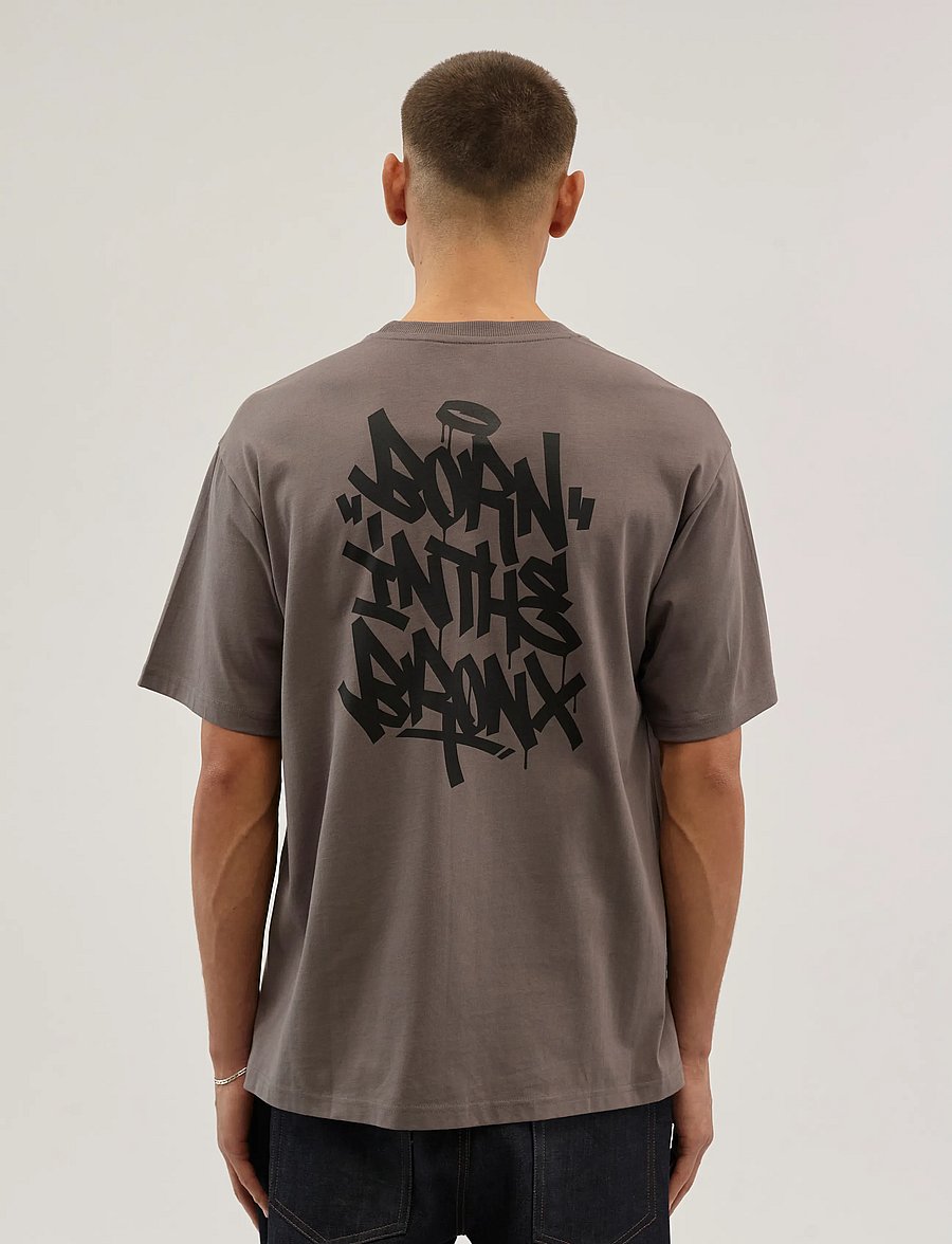 Everlast - Born in the Bronx Tee - kortärmade t-shirts - brown - 4