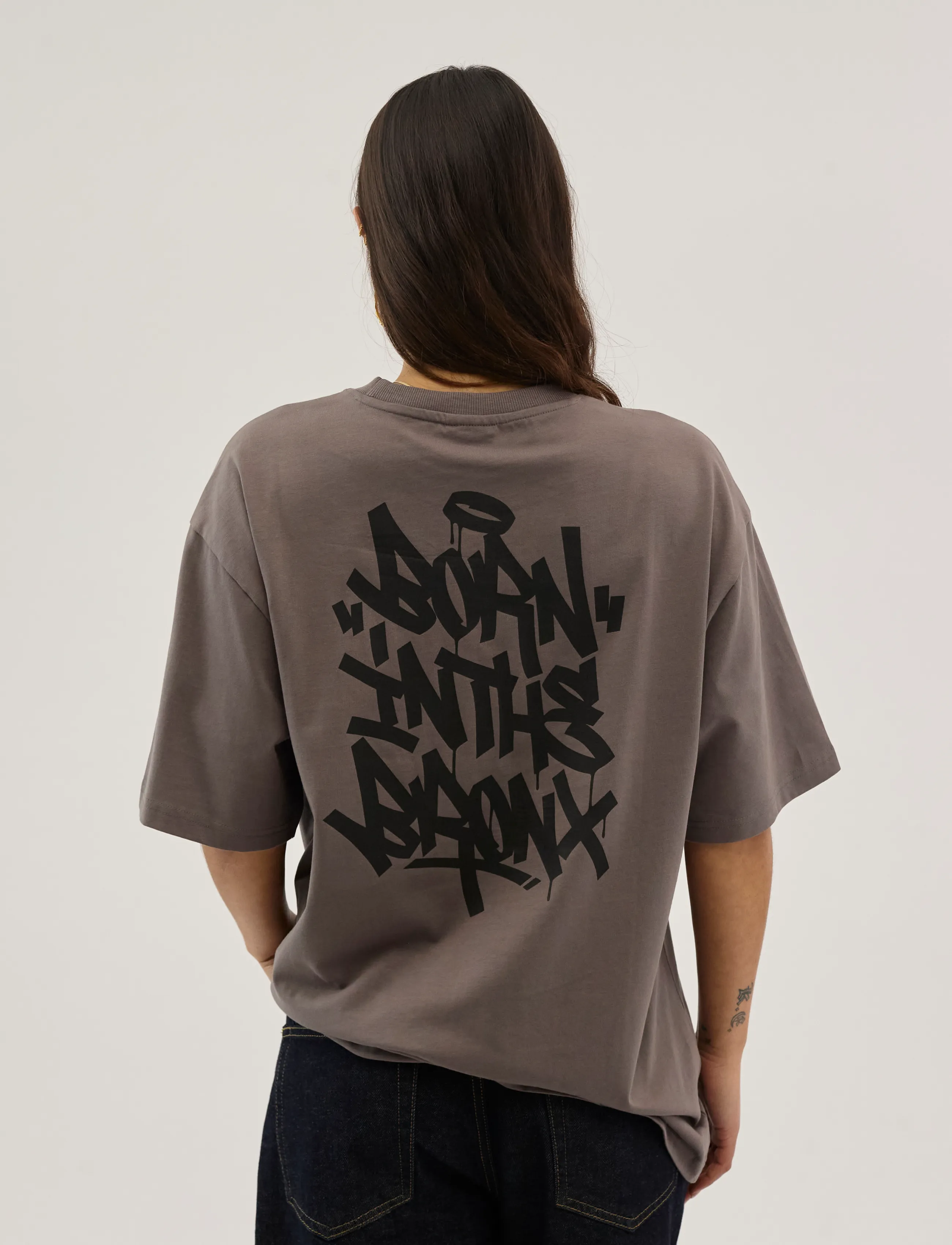 Everlast - Born in the Bronx Tee - kortärmade t-shirts - brown - 5