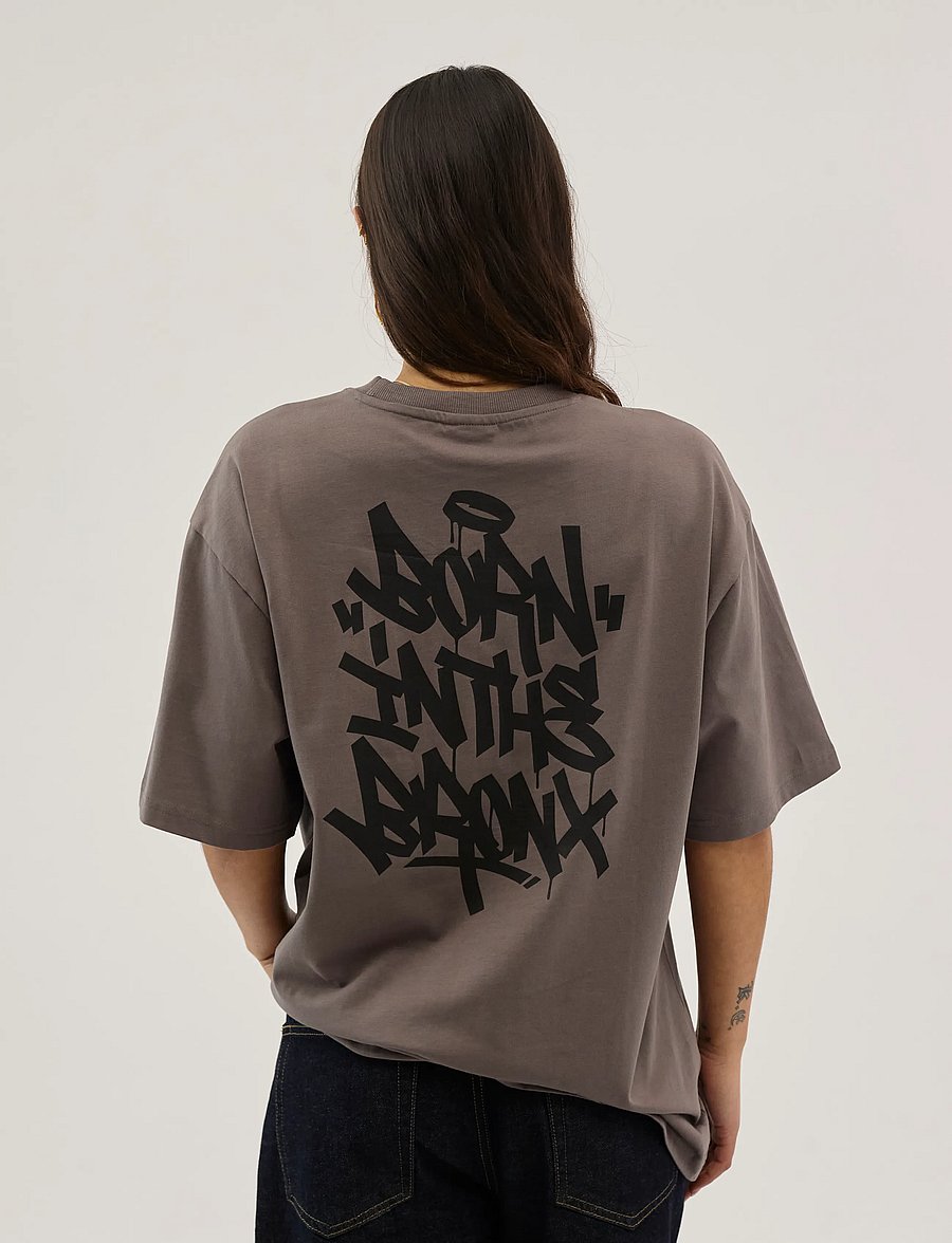 Everlast - Born in the Bronx Tee - kortärmade t-shirts - brown - 5