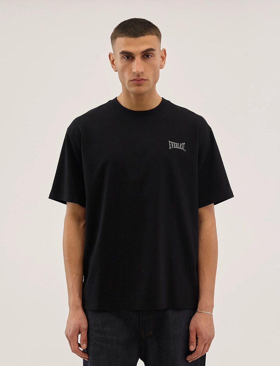 Everlast - Tiger Tee - kortärmade t-shirts - black - 2