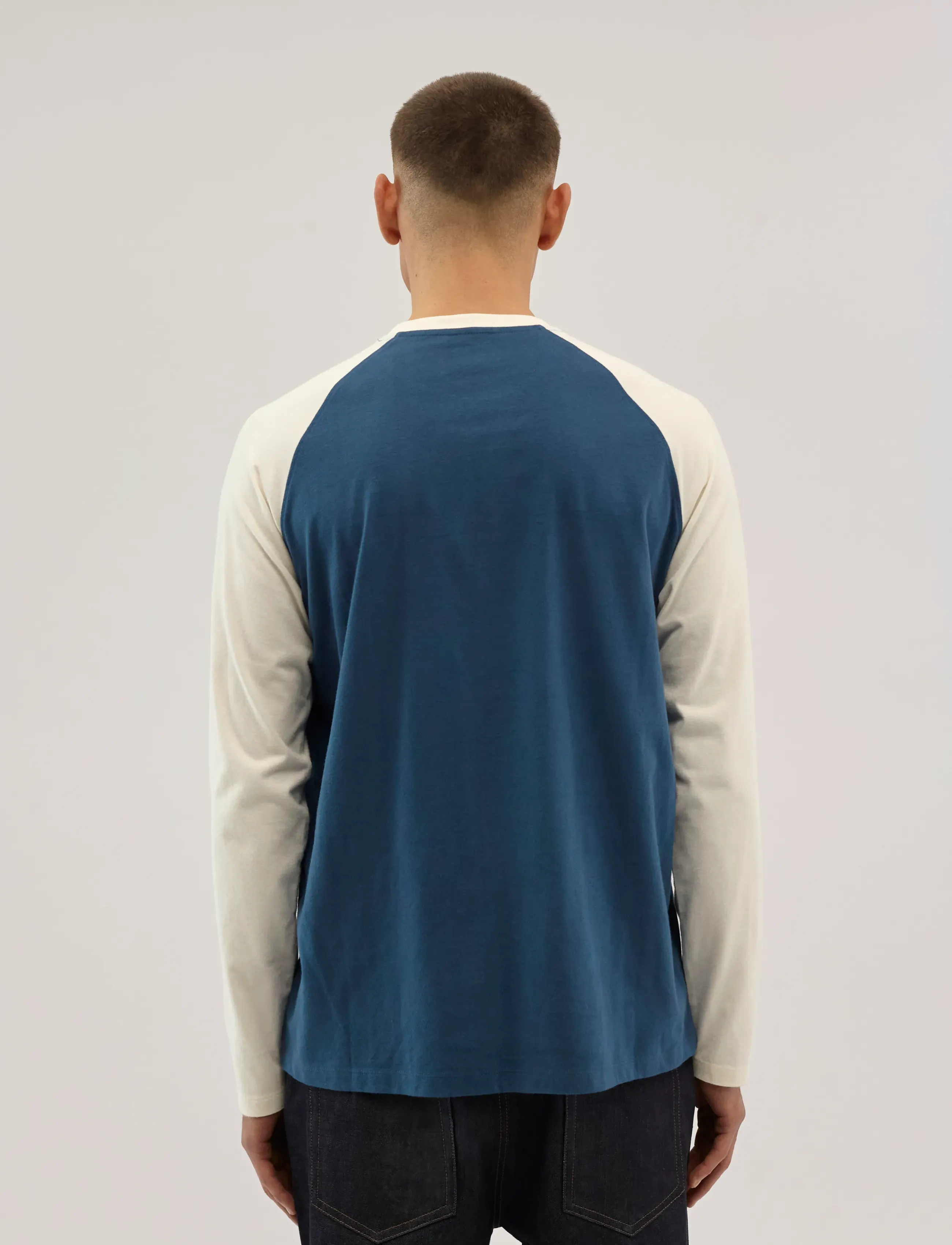 Everlast - Contrast Raglan Long Sleeve - långärmade t-shirts - key largo - 4