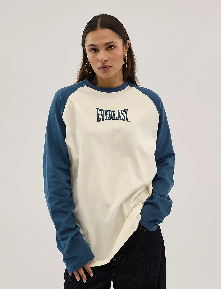 Everlast - Contrast Raglan Long Sleeve - marshmellow - 3
