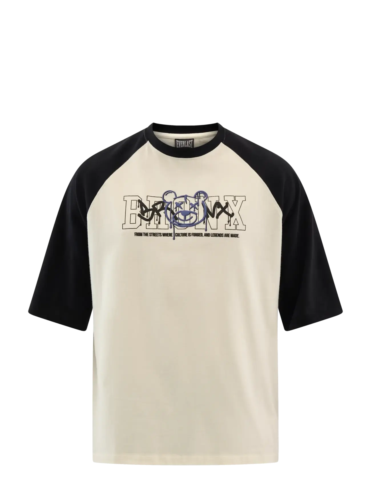 Everlast Bronx Raglan Tee - Vis alt - WHITE/BLACK / white