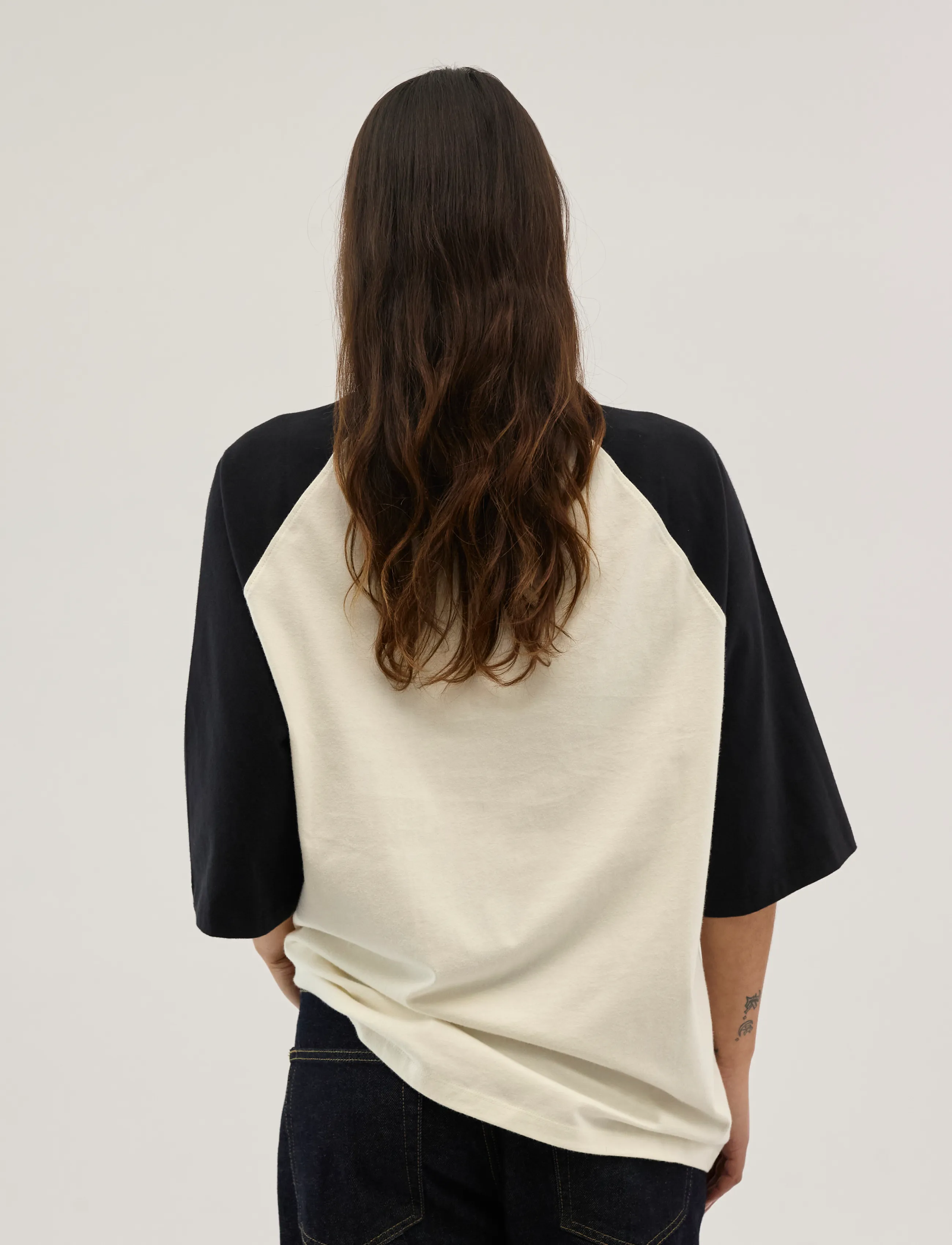 Everlast - Bronx Raglan Tee - kortærmede t-shirts - white/black - 5