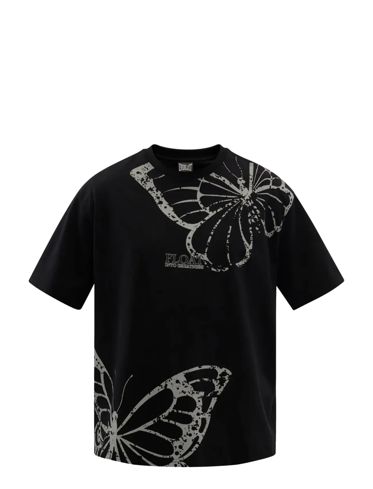 Everlast - Big Butterfly Tee - kortärmade t-shirts - black - 1
