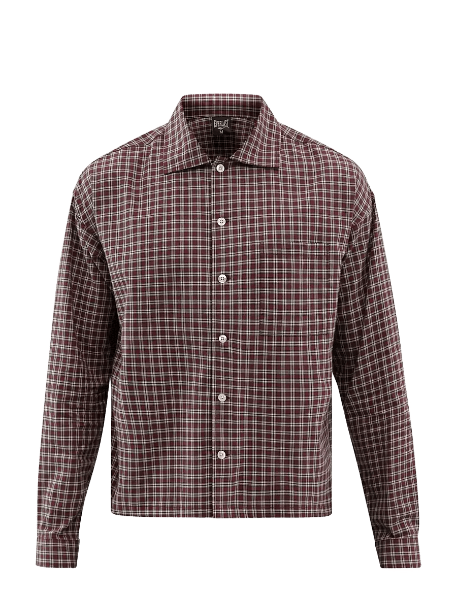 Everlast - Long Sleeve Checked Shirt - cowhide check - 1