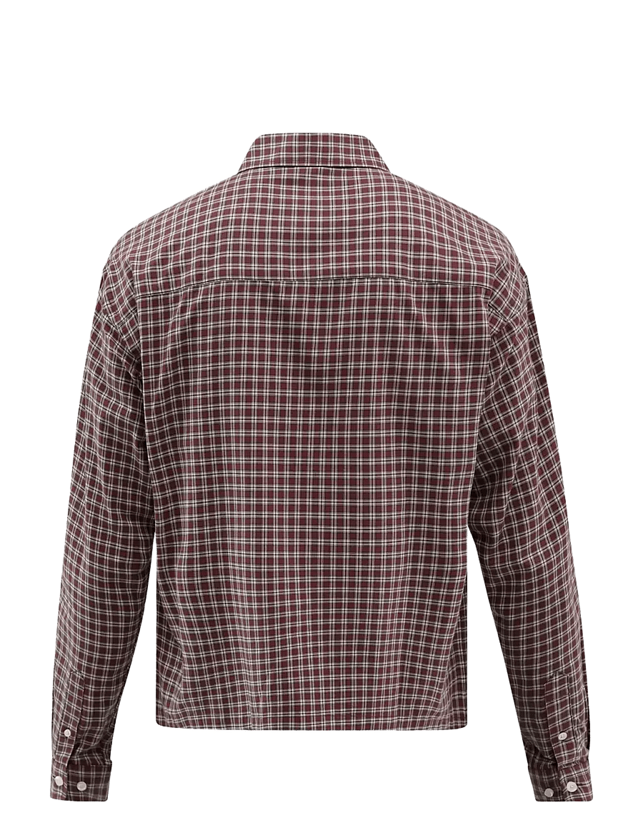 Everlast - Long Sleeve Checked Shirt - cowhide check - 2