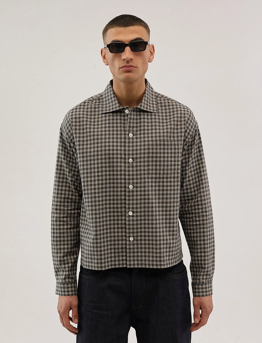 Everlast - Long Sleeve Checked Shirt - smoke blue - 0