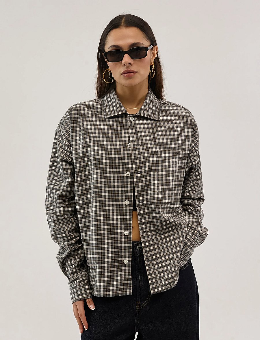 Everlast - Long Sleeve Checked Shirt - smoke blue - 3