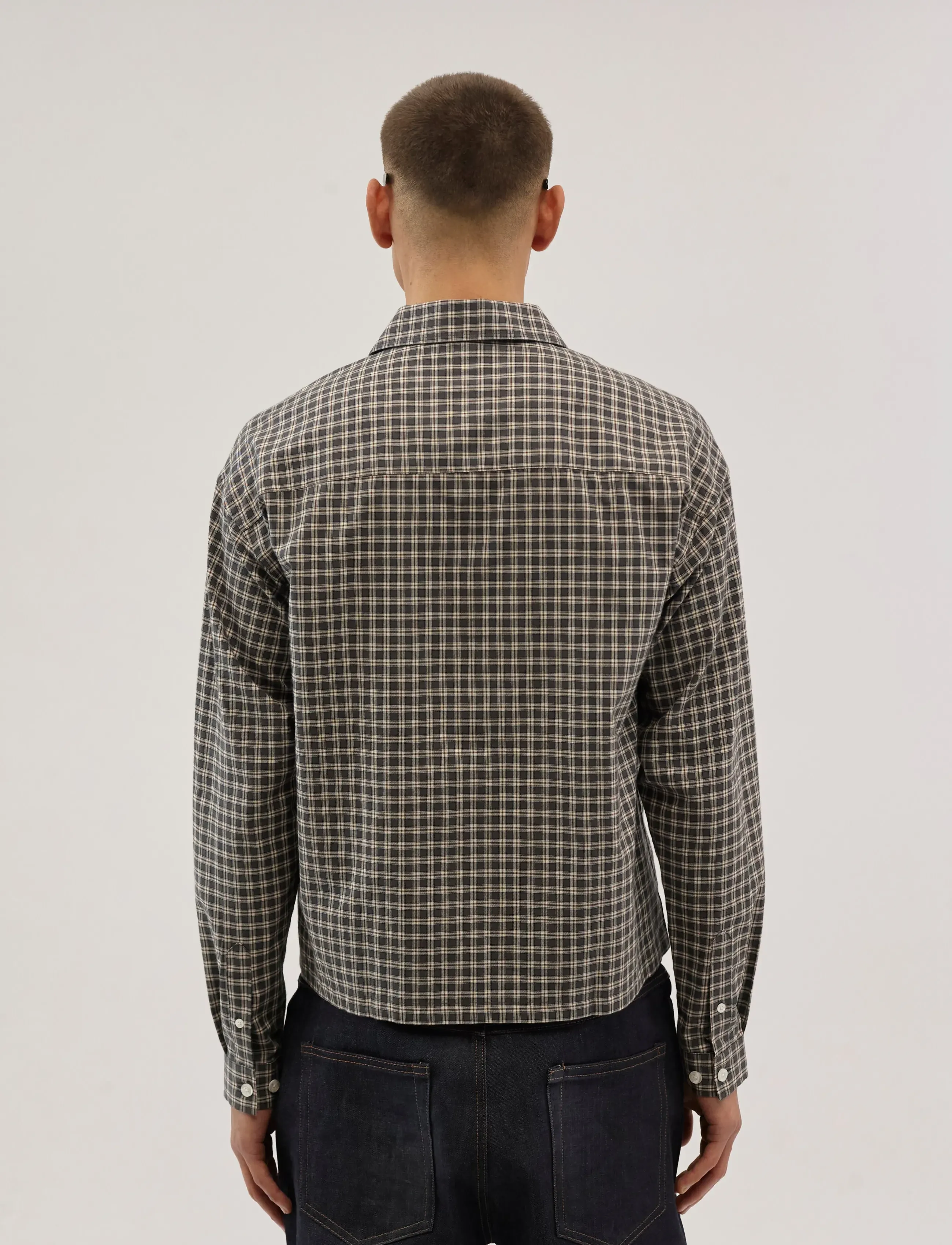 Everlast - Long Sleeve Checked Shirt - smoke blue - 4