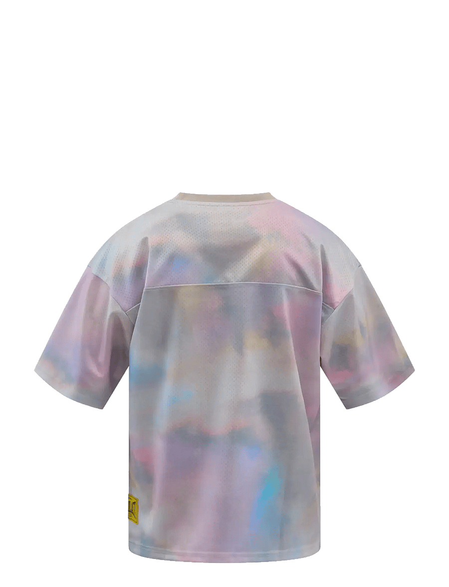 Everlast - Washed Mesh Jersey Short Sleeve - kortärmade t-shirts - white - 1